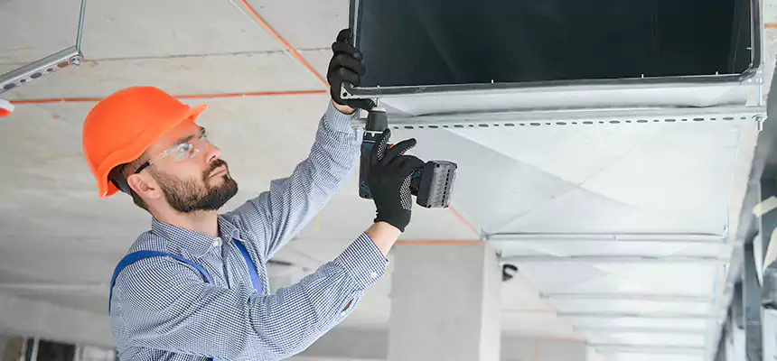 Roof Cap & Exterior Hood Lint Buildup Removal – Marquette